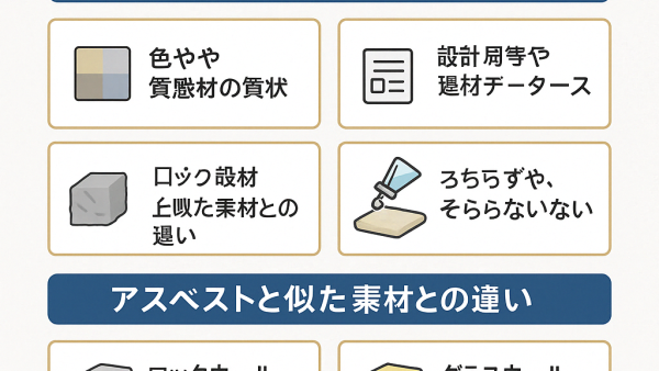 アスベストの見た目とは？見分け方と注意点を解体業者が徹底解説