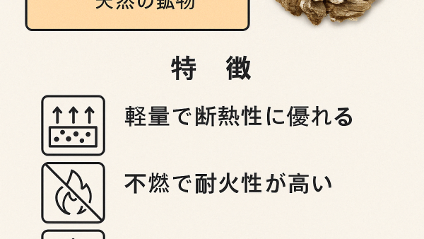 【ひる石とは？】断熱・防火・軽量素材として注目される特徴と活用法を徹底解説