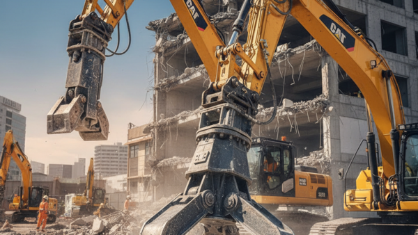 解体重機のハサミ、名前は4種類！役割と違いをプロが解説