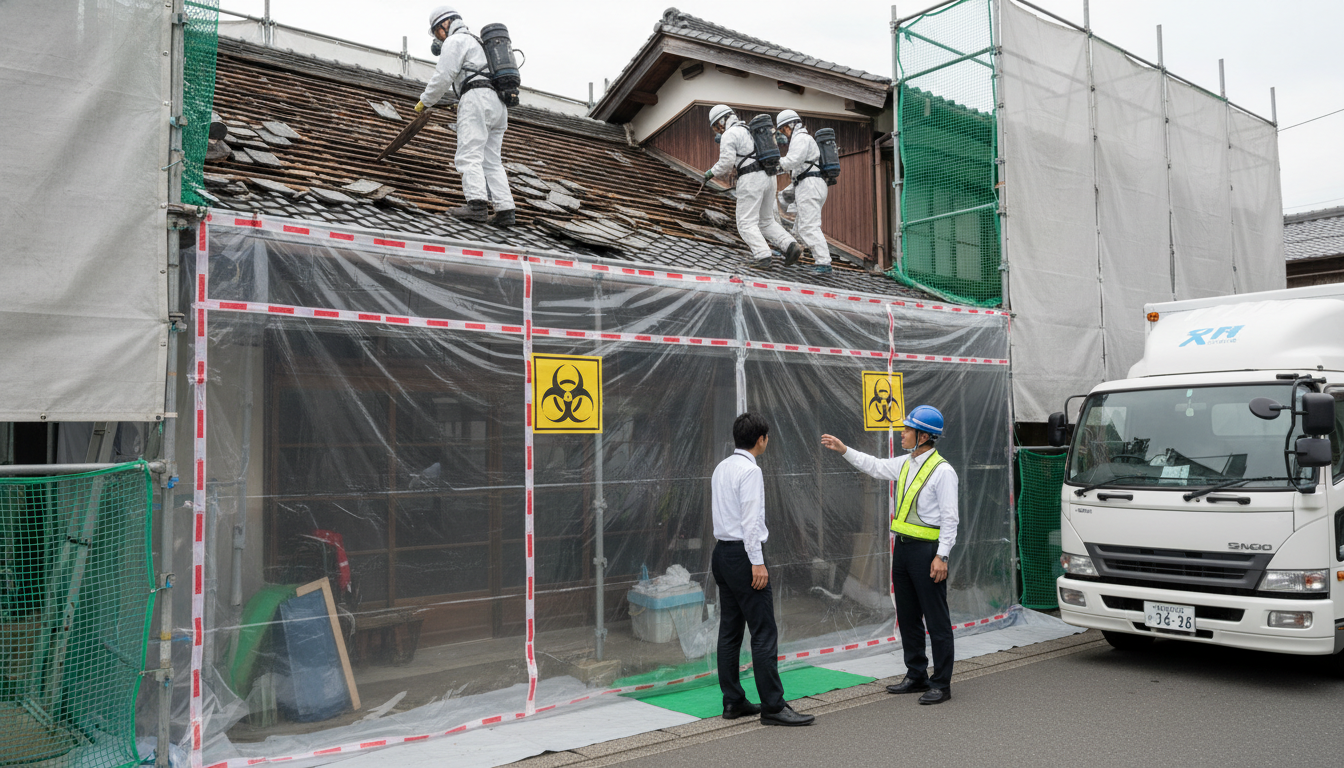 スレート アスベスト処分費用 - 3