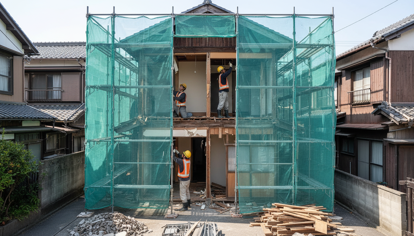 重機の 入らない家の解体費用 - 3