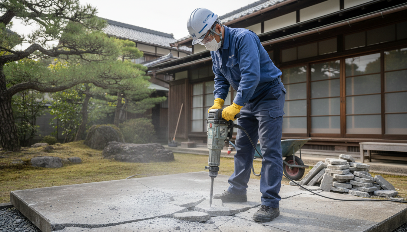 庭 コンクリート撤去費用 - 2