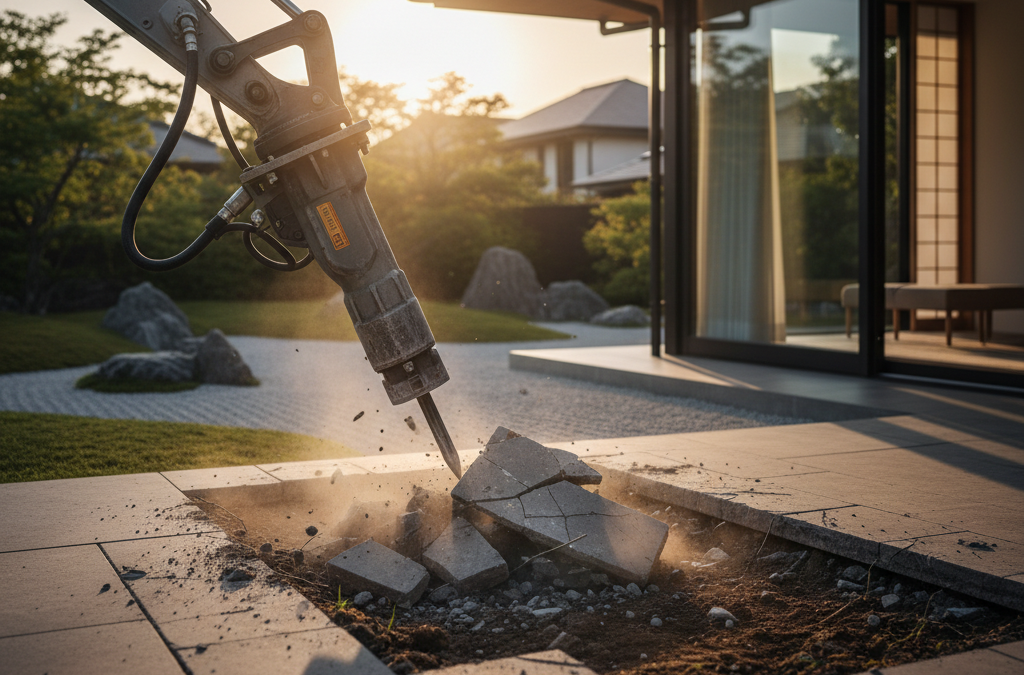 庭 コンクリート撤去費用 アイキャッチ