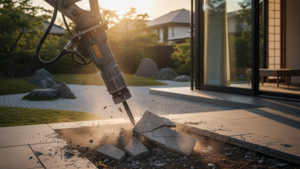 【2026年】庭コンクリート撤去費用｜相場と5つの節約ポイント