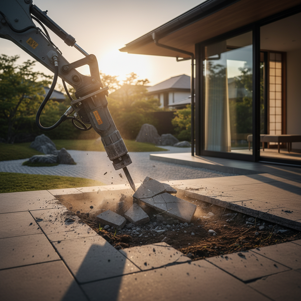 庭 コンクリート撤去費用 アイキャッチ