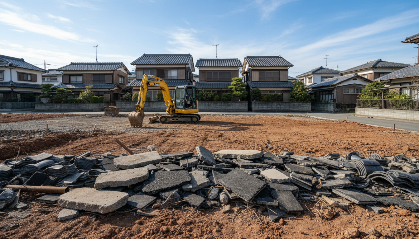 土地 ガラ 撤去費用 - 1