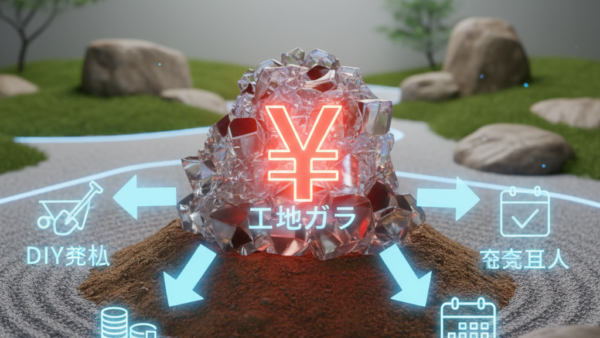 土地ガラ撤去費用はいくら？2026年最新相場と3つの削減術