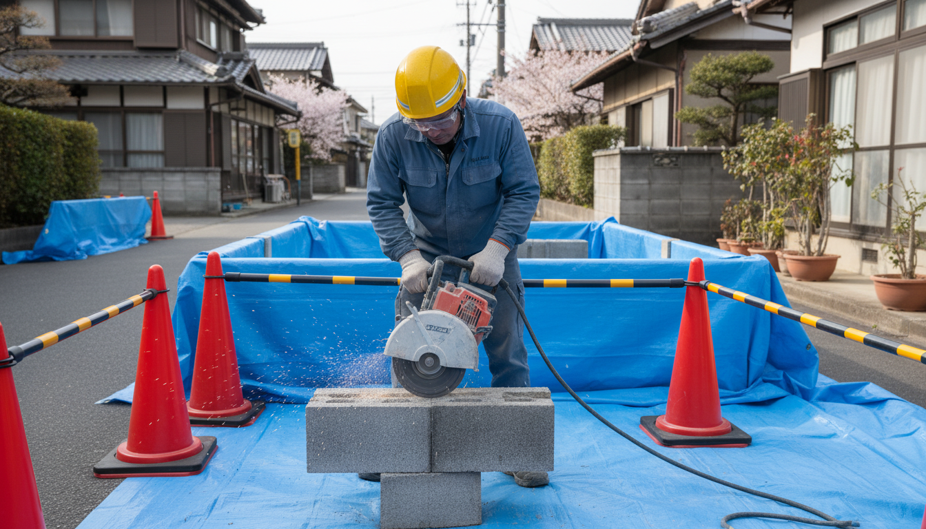 ブロック塀 カット 費用 - 2