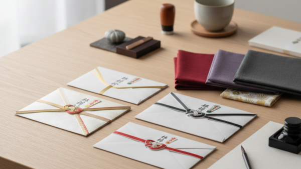 【見本付き】のし袋の書き方完全ガイド｜お祝い・お悔やみの表書き・金額・名前のマナー