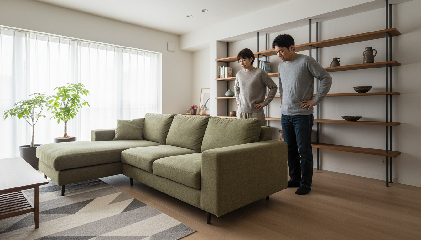 ソファ 解体方法 - 1