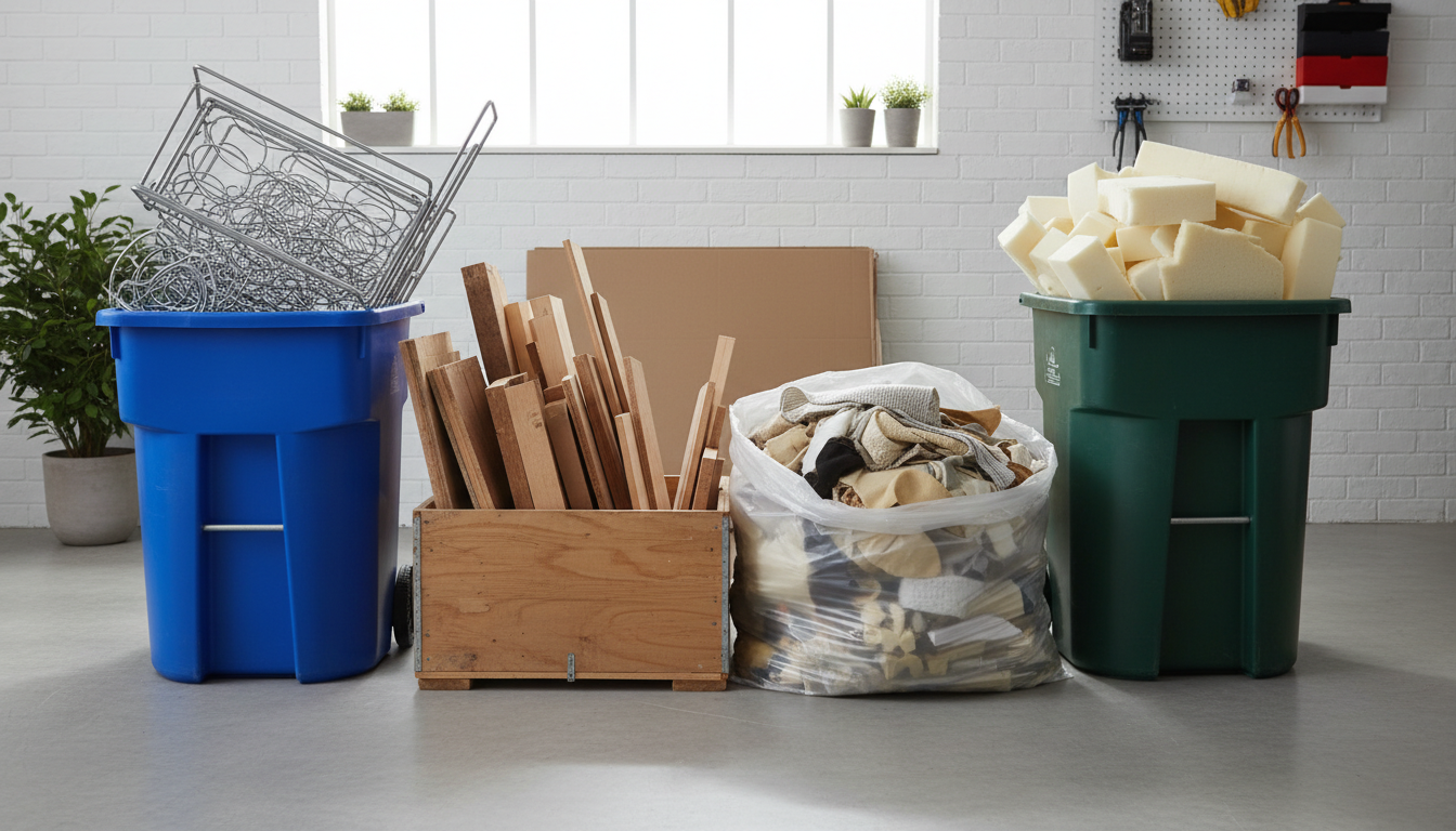 ソファ 解体方法 - 3