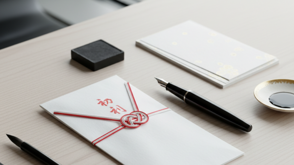 初穂料の封筒の書き方【2026年版】見本でわかる3つの作法