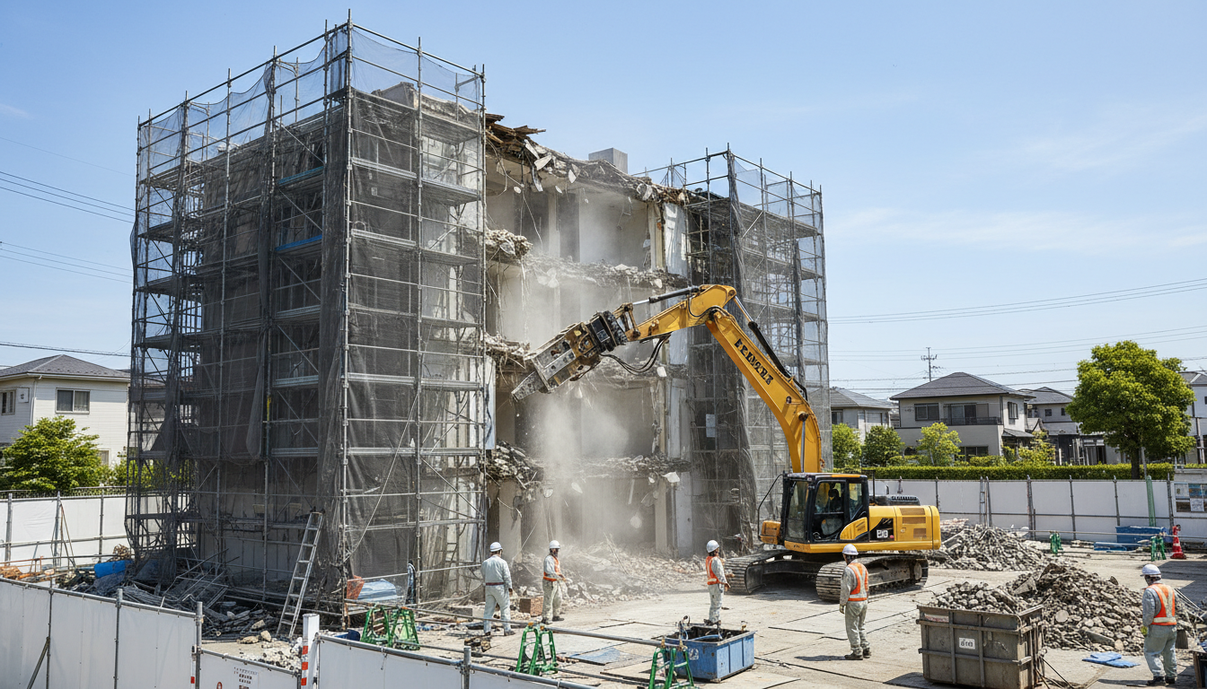 結城市 解体 - 2