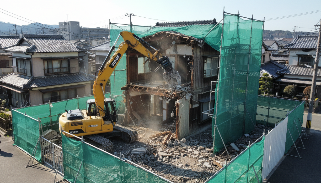 下妻市 解体 - 2