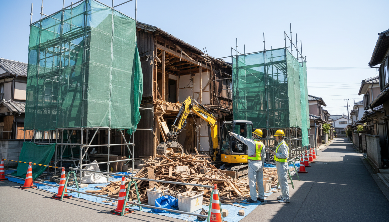 常陸太田市 解体 - 2