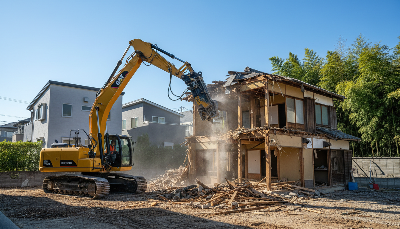 つくば市 解体 - 2