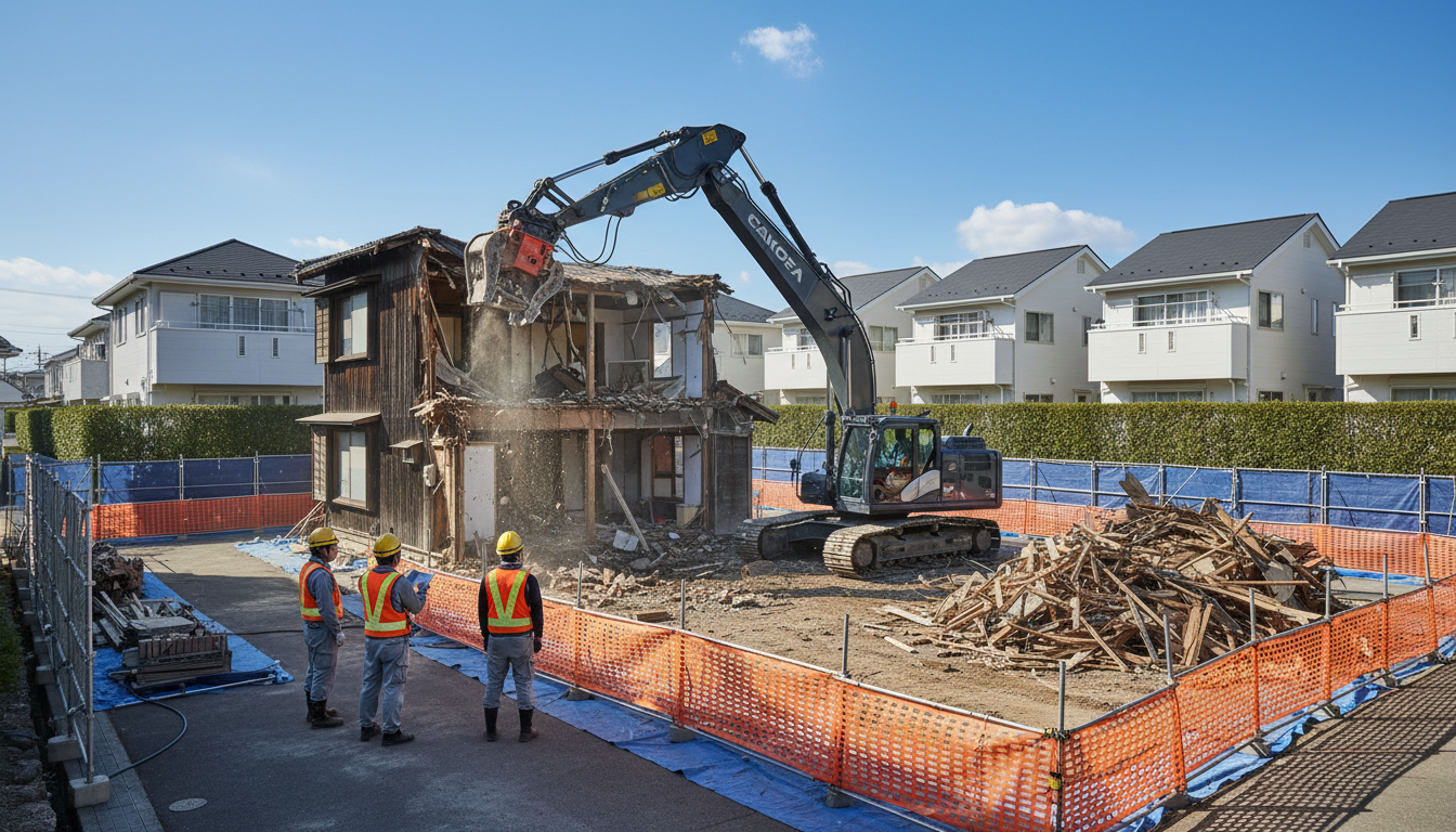 ひたちなか市 解体 - 1