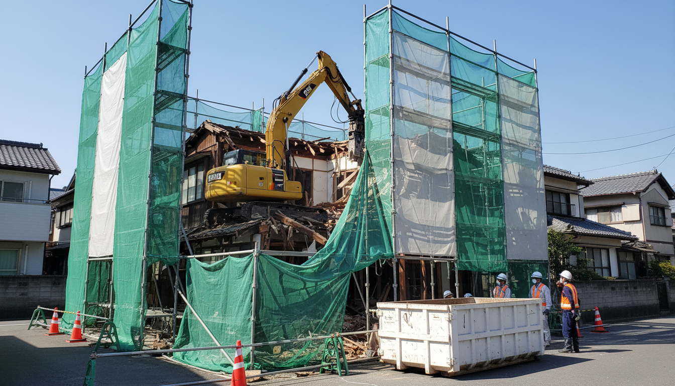 潮来市 解体 - 2