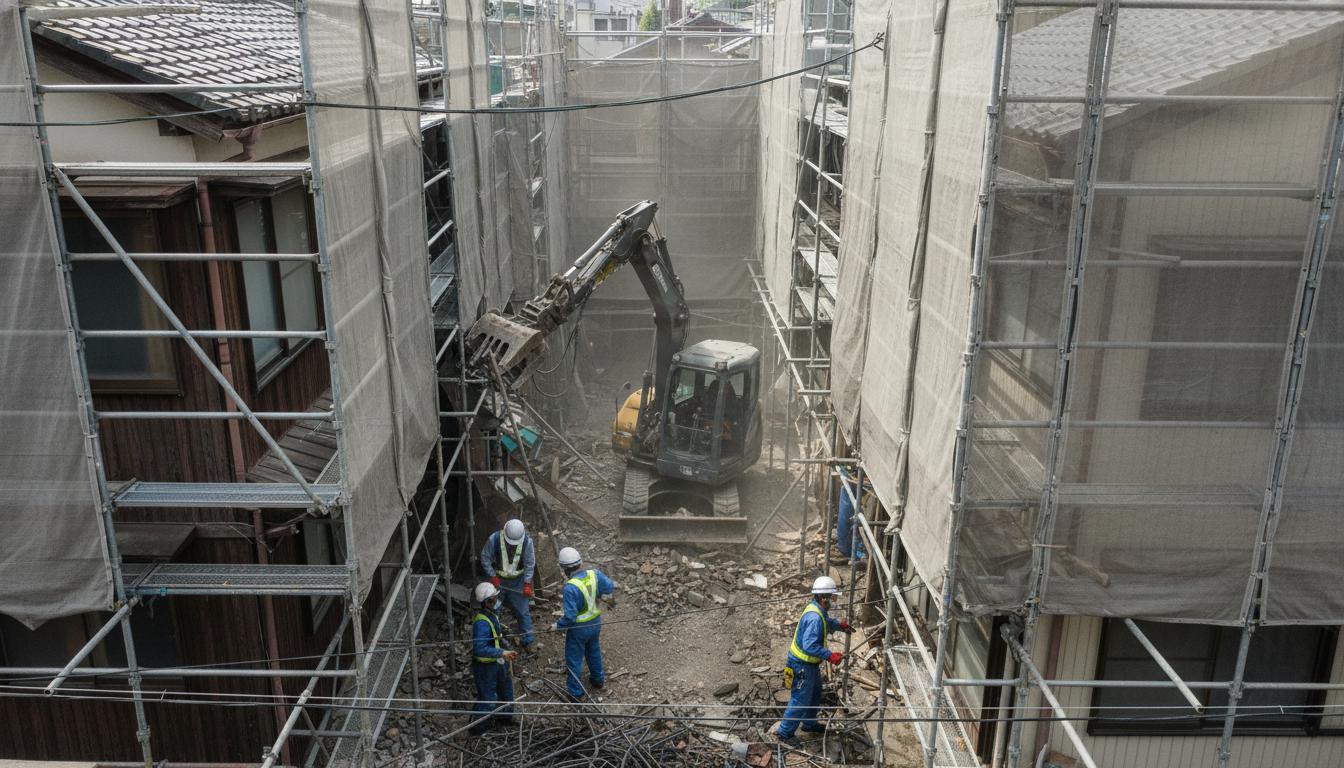 守谷市 解体 - 2