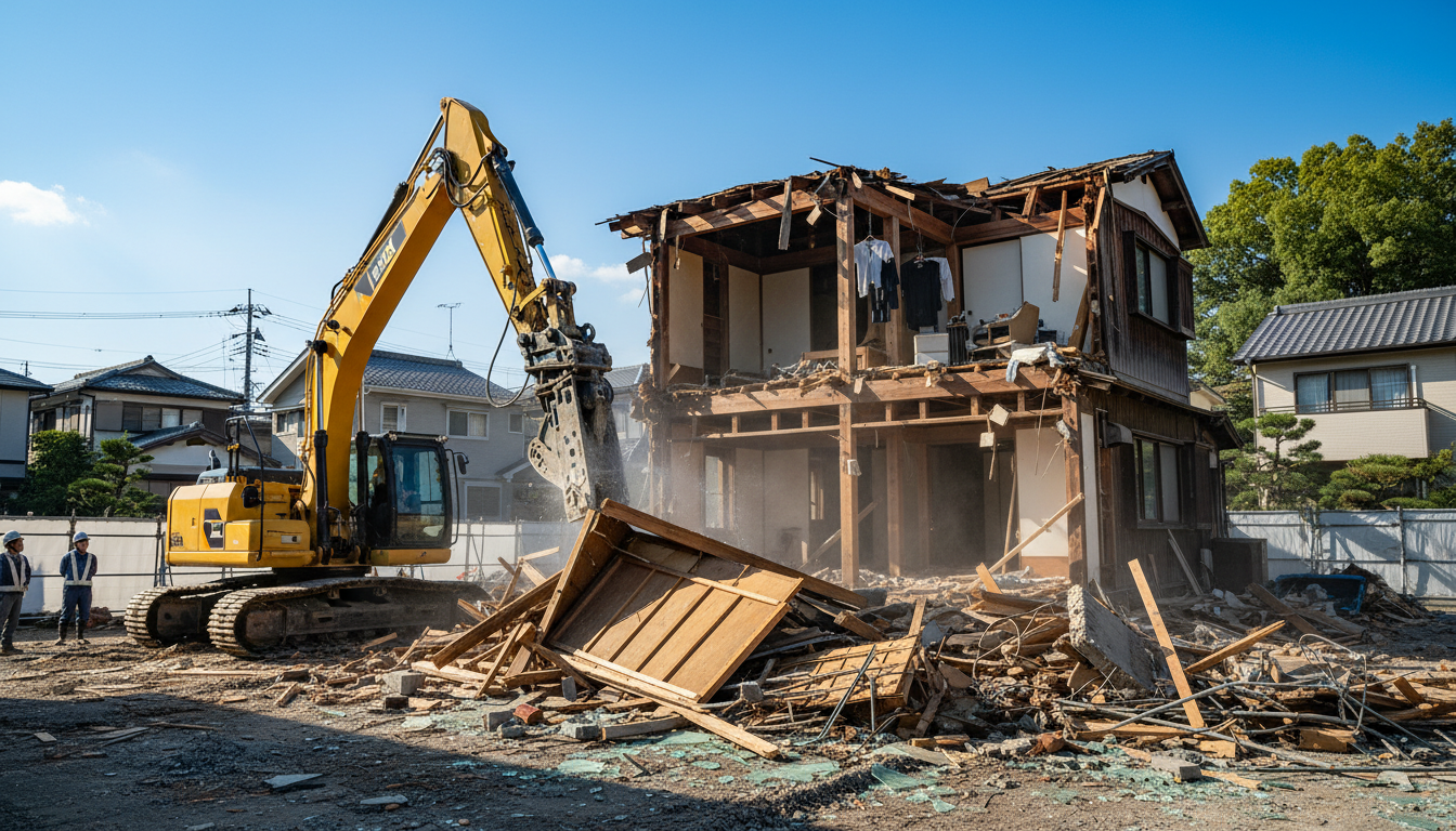 那珂市 解体 - 1