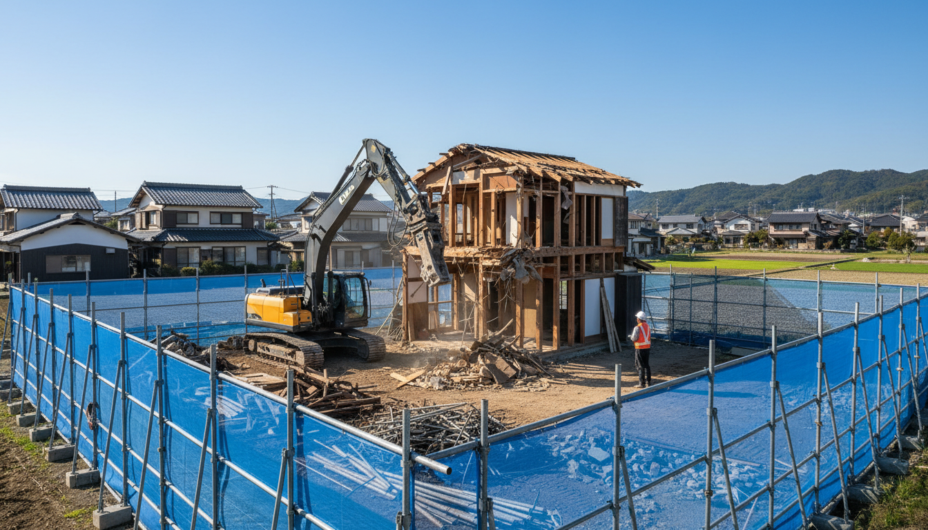 鉾田市 解体 - 1