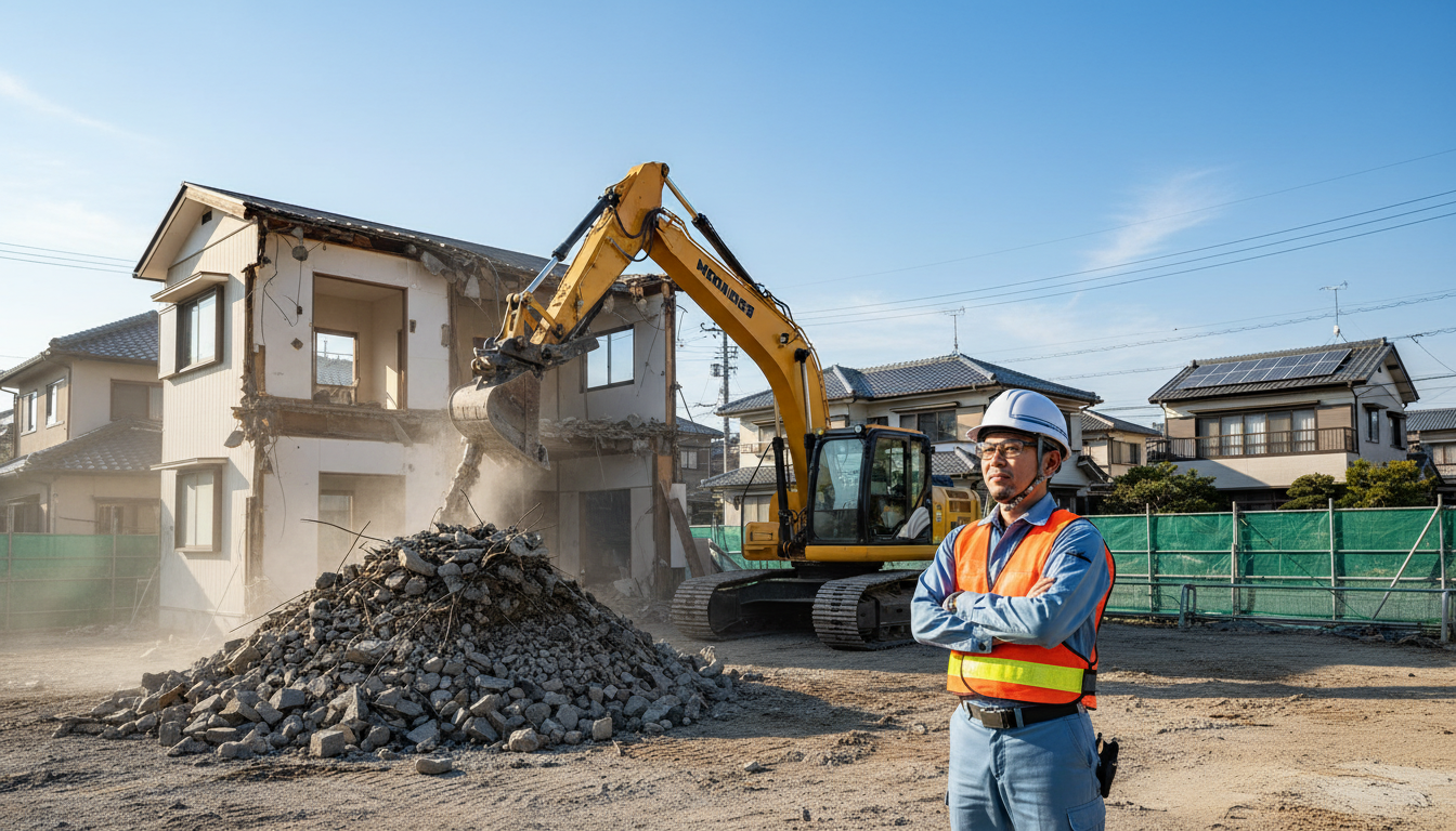 茨城町 解体 - 1