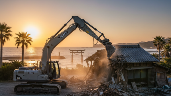 大洗町の解体工事｜費用相場と優良業者を見抜く5つのポイント