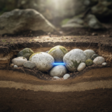 地 中 埋設物 自然石 アイキャッチ