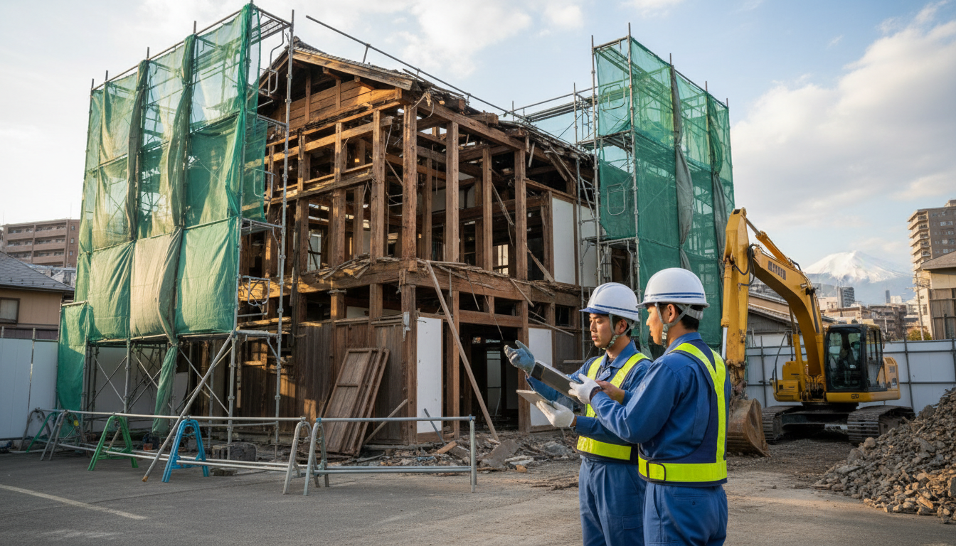 河内町 解体 - 2