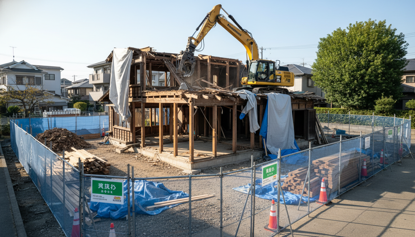 結城市 解体費用 - 2