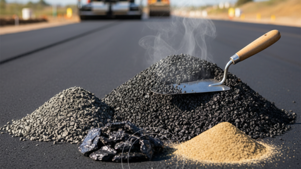 アスファルト合材とは？【2026年版】3つの材料と費用相場