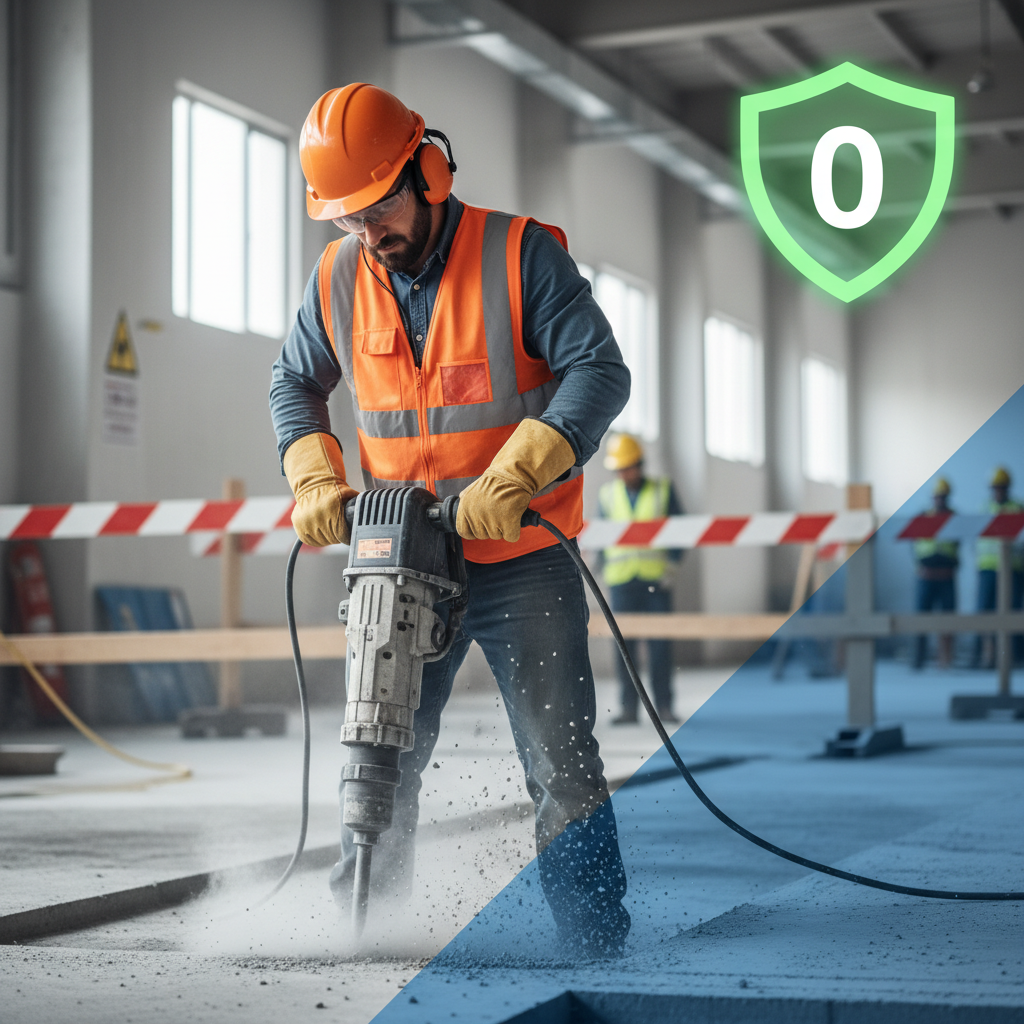 はつり作業 安全対策 アイキャッチ