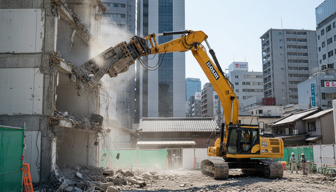 解体 重機 ハサミ - 1