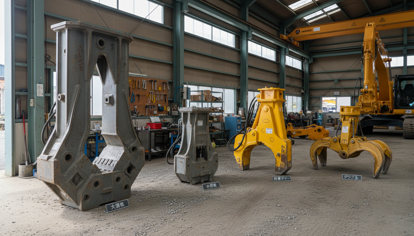 解体 重機 ハサミ - 2