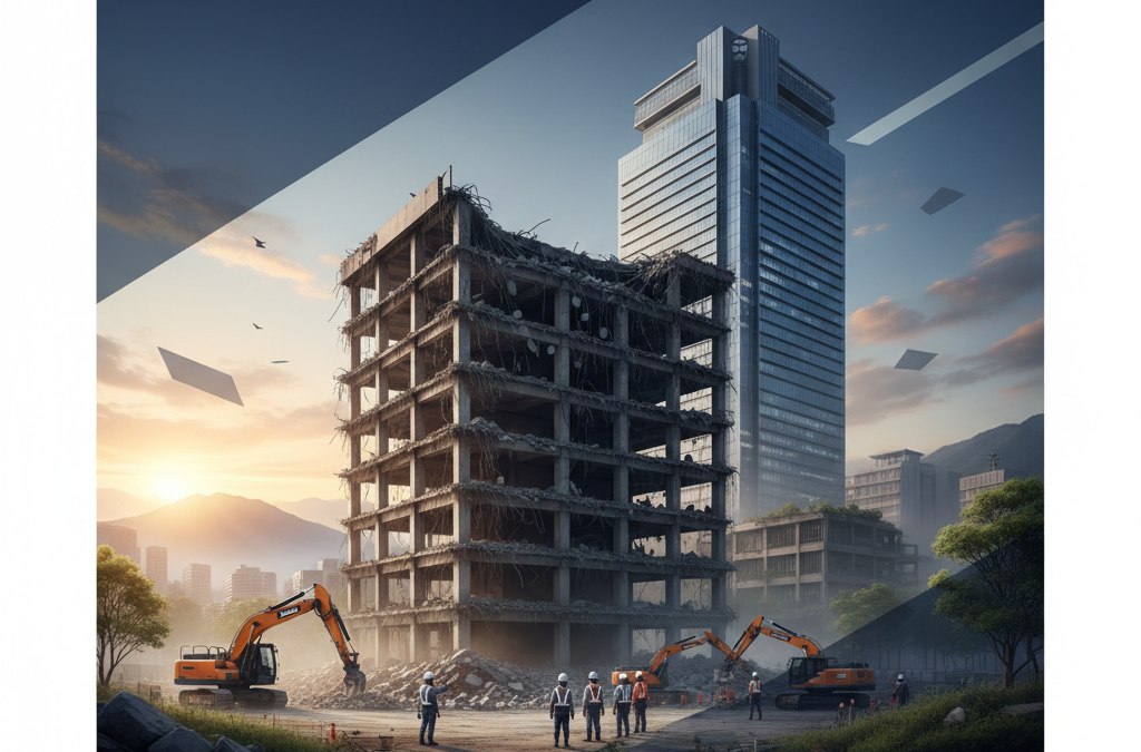 解体工事 茨城県 アイキャッチ