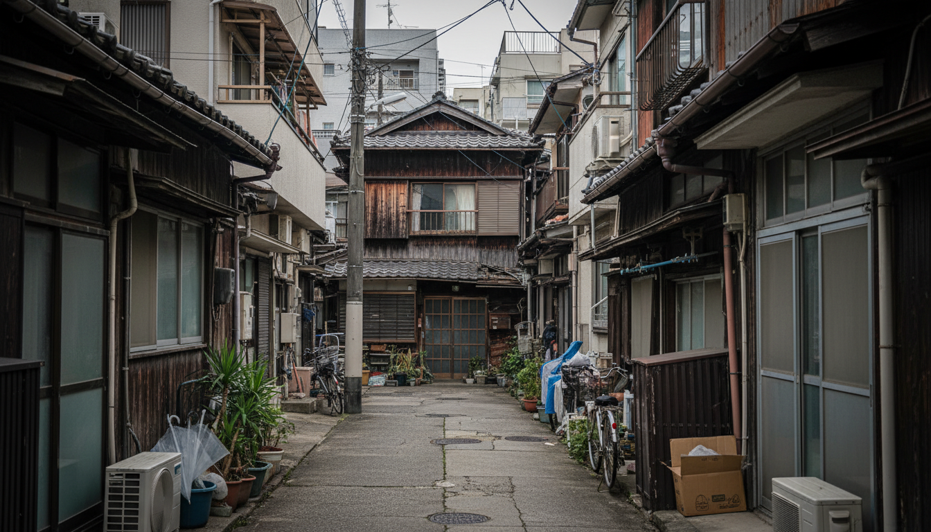 解体 重機が入らない - 1