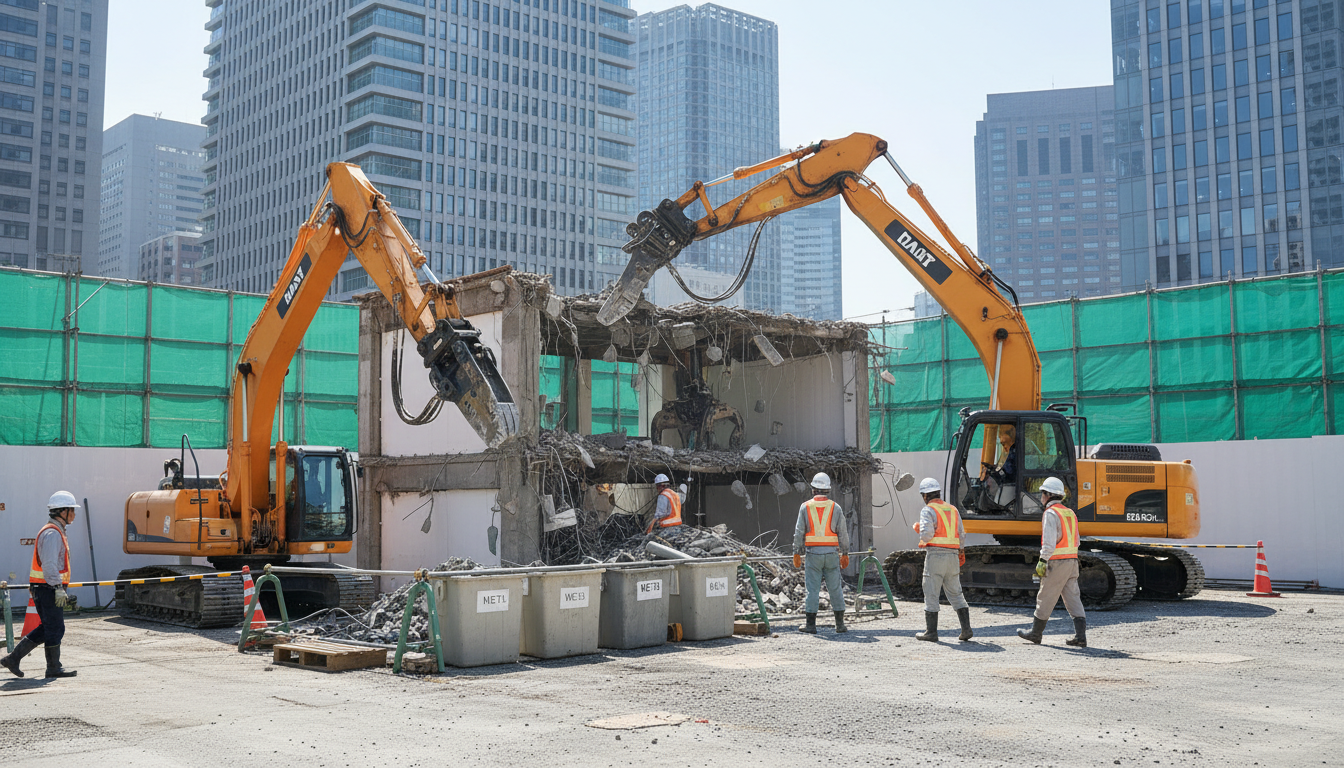 重機 オペレーター 解体 - 3