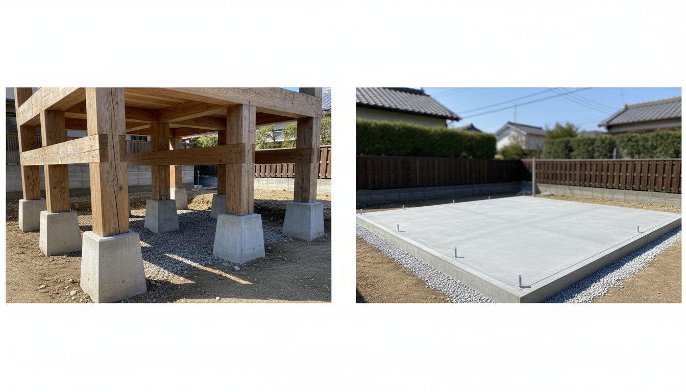 独立基礎 ベタ基礎 違い 解体費 - 1