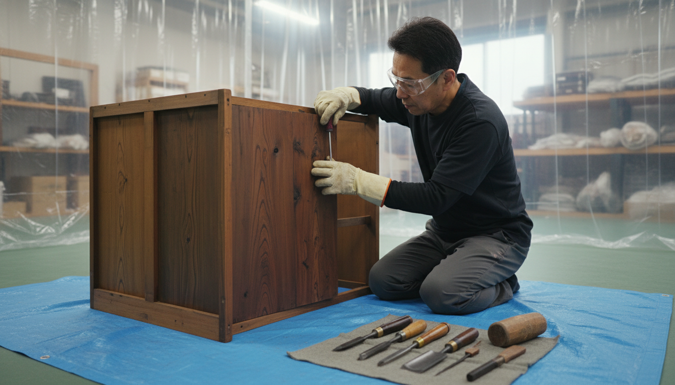 タンス 解体方法 DIY - 2