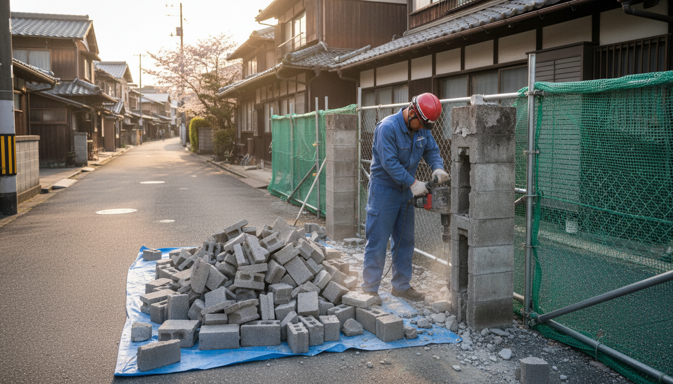 門柱 撤去 費用 相場 - 2