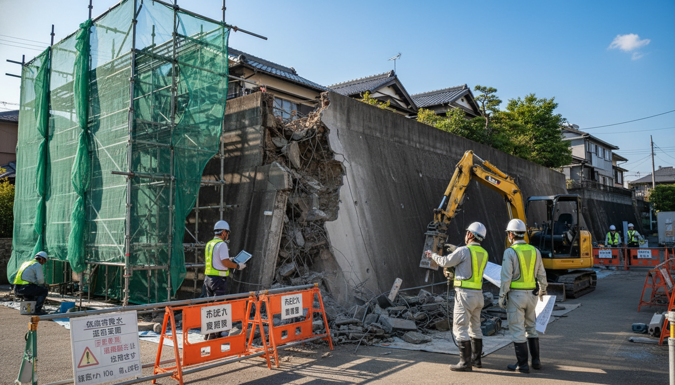 擁壁 解体 費用 相場 - 3
