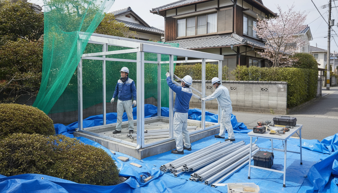 サンルーム 撤去 費用 - 3